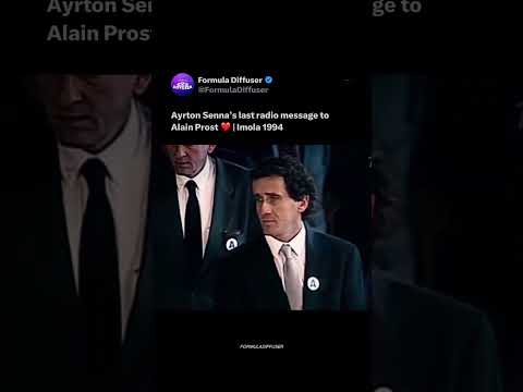 AYRTON SENNA RÁDIO PROST/ÍMOLA 1994
