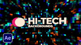 Create Hi-Tech Motion Graphic Backgrounds in After
