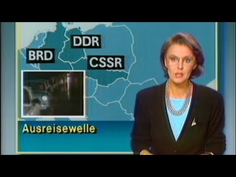Aktuelle Kamera 09.11.1989 – Mauerfall in der DDR