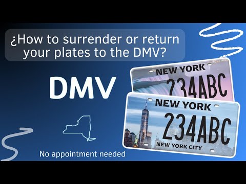 Wie geben Sie Ihre Kennzeichen bei der DMV ab? Kein Termin erforderlich