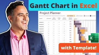 Create a Gantt Chart in Excel Template Like Microsoft Project