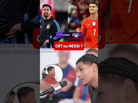 CR7 ou Messi? #futebol #kingpanda #fyp #viral #cr7 #messi