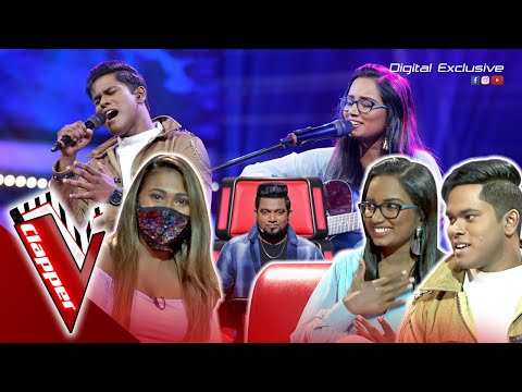Ashka & Rashmitha  After The Performance - V Clapper | Exclusive | The Voice Sri Lanka