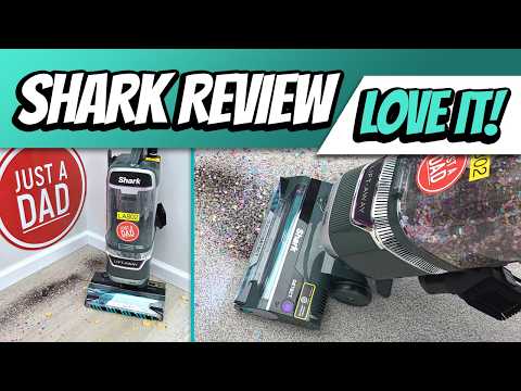 Shark Lift-Away Detect Pro Upright Vacuum Review LA802 | Dirt Detect & Edge Cleaning!