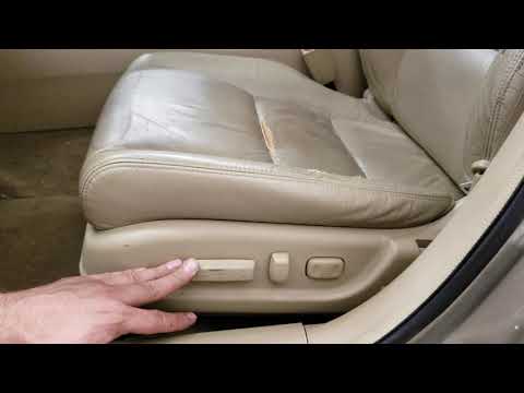 18H1054 - 2008 Honda Accord EXL - Left Driver Front Power Seat