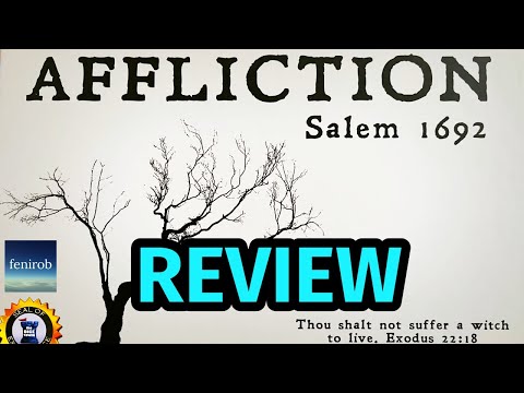 Affliction: Salem 1692 Board Game | Review
