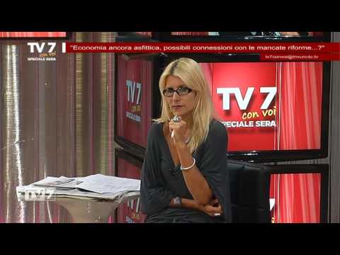 Tv7 con Voi sera del 11/10/2016 -  Economia ancora asfittica (3 di 6)