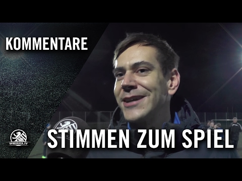 Die Stimmen zum Spiel (Weißenseer FC - Hertha BSC, U13 D-Junioren, Berliner Pokal der D-Junioren)
