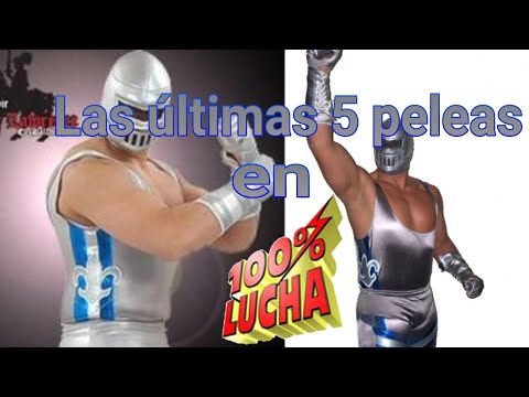 Las últimas 5 peleas de Sir peter lawrence en 100%lucha