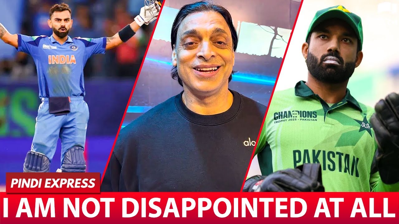 I am Not Disappointed at All | #PAKVIND | Shoaib Akhtar