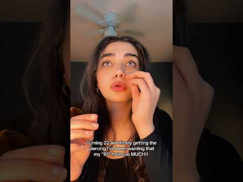 PIERCED MY NOSE…BY MYSELF 😭