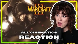 Warcraft 3 All Cinematics Reaction Compilation