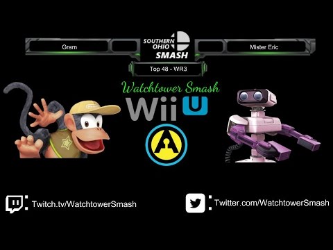 SOS Top 48 WR3 - Gram (Diddy Kong) Vs. Mister Eric (R.O.B.)