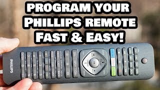 Programming Your Phillips Universal Remote Control to ANY Device