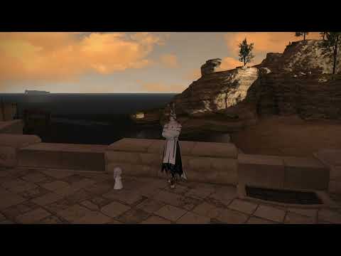 FFXIV OST with ambience - Saltswept (La Noscea Town Theme) Extended