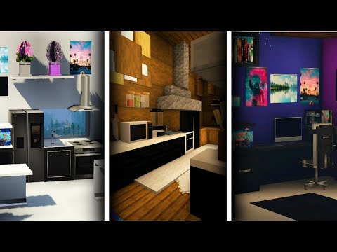 The Best New Interior Design/ Furniture Mods for Minecraft!!