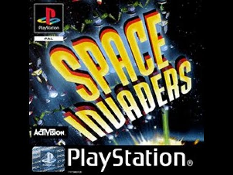 Space Invaders - PS1 - Full Gameplay (Expert difficulty)
