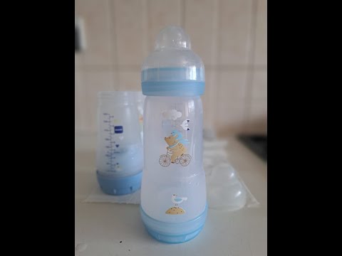 How to Clean and Self Sterilize MAM baby bottles