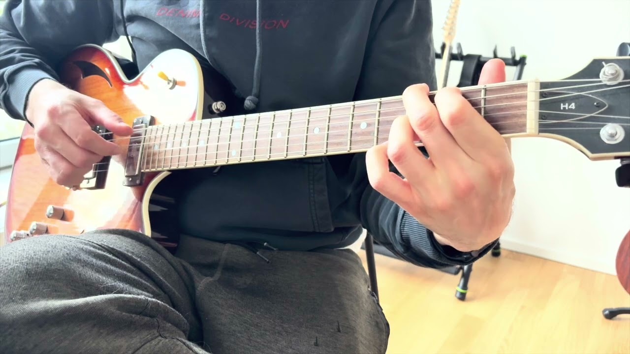 Roberto Barlocci playing Beethoven's Ode to Joy fingerstyle on a single acoustic guitar