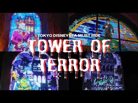 Tokyo DisneySea Must Ride 2025! Tower of Terror Full Ride POV (4K)