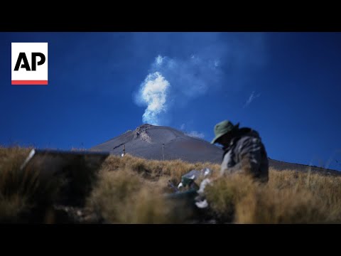 Scientists obtain first 3D images of inside Mexico's Popocatépetl volcano