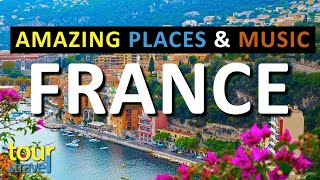 French CAFFE Music | Scenic & Drone Video of France | Amazing places to visit | Relaxing JAZZ