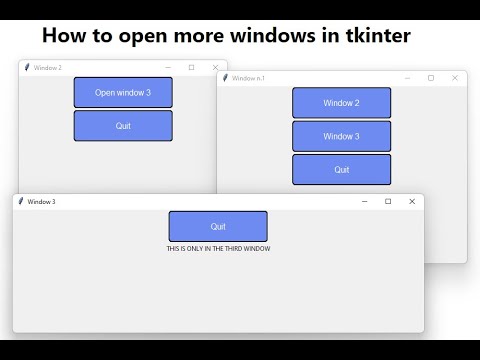 My latest videos about tkinter and pygame – python programming