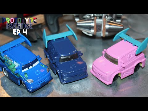 Mattel Disney Cars Prototype Prestige Ep. 4 - DJ with Flames (Tuner)
