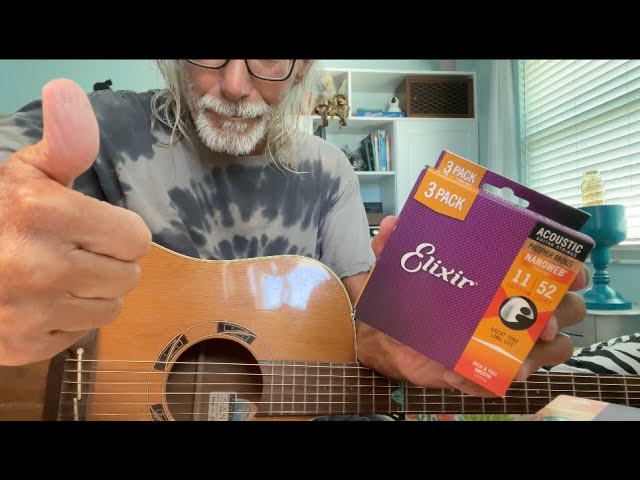 Vídeo relacionado con Elixir Strings, cuerdas para guitarra acústica ATTUNE, bronce fosforado, tono nítido y claro de larga duración con tacto natural, juego de 6 cuerdas, Custom Light 11-52