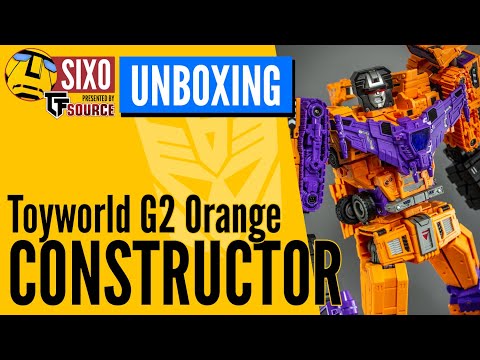 UNBOXING: Transformers Toyworld TW-C07E G2 Orange Constructor