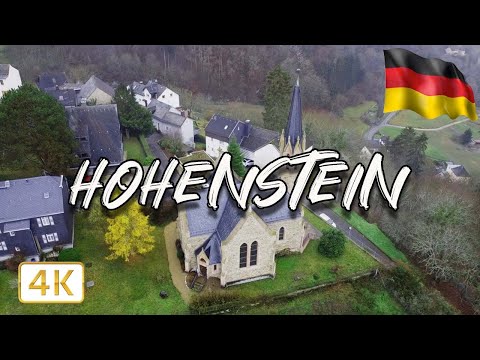 Hohenstein church, GERMANY 🇩🇪 I Drone view I 4K/60fps