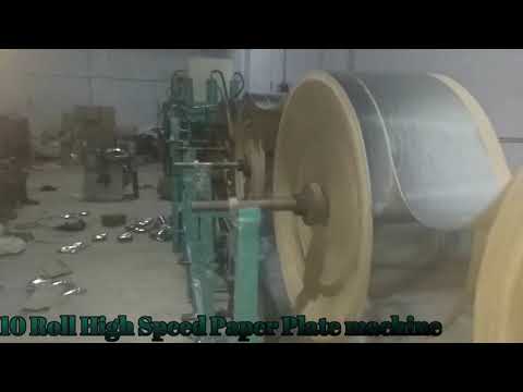 Fully Automatic Paper Plate Machine