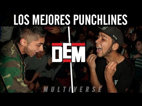 Las MEJORES RIMAS de la DEM BATTLES! 🇨🇱 - MULTIVERSE 2017