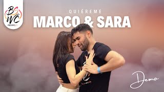 MARCO &amp; SARA [Quiéreme - Johnny Sky] @BSWC24 🤍