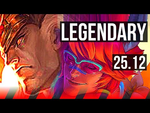 SWAIN vs SETT (TOP) | 9/1/7, Legendary | EUW Master | 25.12