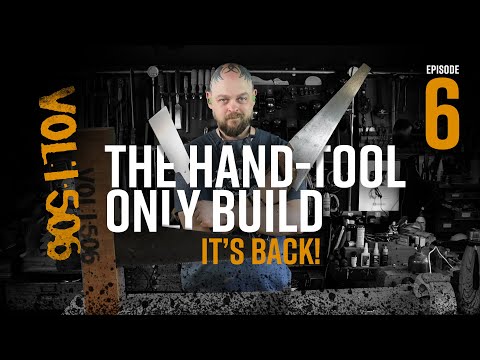 Ep 6 Fretboard Stabilising - Hand Tool Only Acoustic Travel Guitar Build - From 4x4 FENCE POST