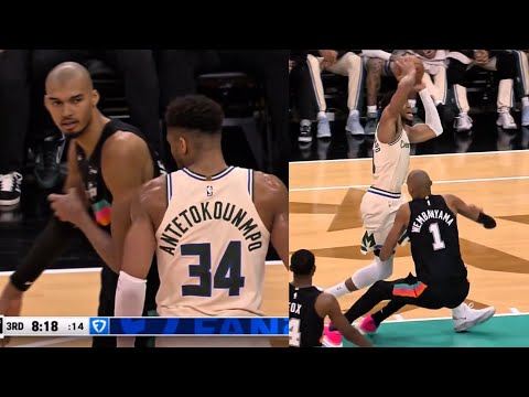 Victor Wembanyama vs. Giannis Antetokounmpo Was UNREAL 🤯