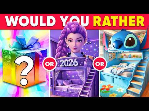 Would You Rather - Build Your Dream Fantasy House 🏡🌈✨ Mystery Gift Edition 🎁😍 Daily Quiz