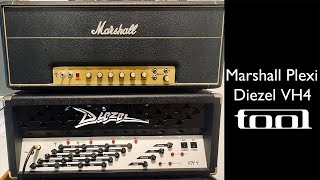 Video thumbnail for Diezel VH4 + Marshall Plexi: TOOL - Adam Jones Tone by Big Riffs & Rigs