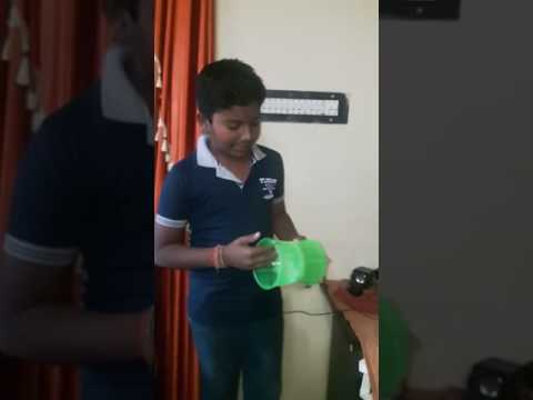 Sujal's science experiment