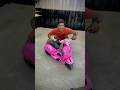 Mini Vespa Scooter Unboxing And Fittings Vespascooter