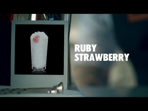 RUBY STRAWBERRY DRINK RECIPE - HOW TO MIX