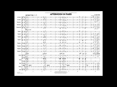 Afternoon in Paris by John Lewis/arr. Mark Taylor
