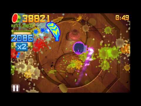 Fruit Ninja Over 75 000 in Arcade Mode!!!
