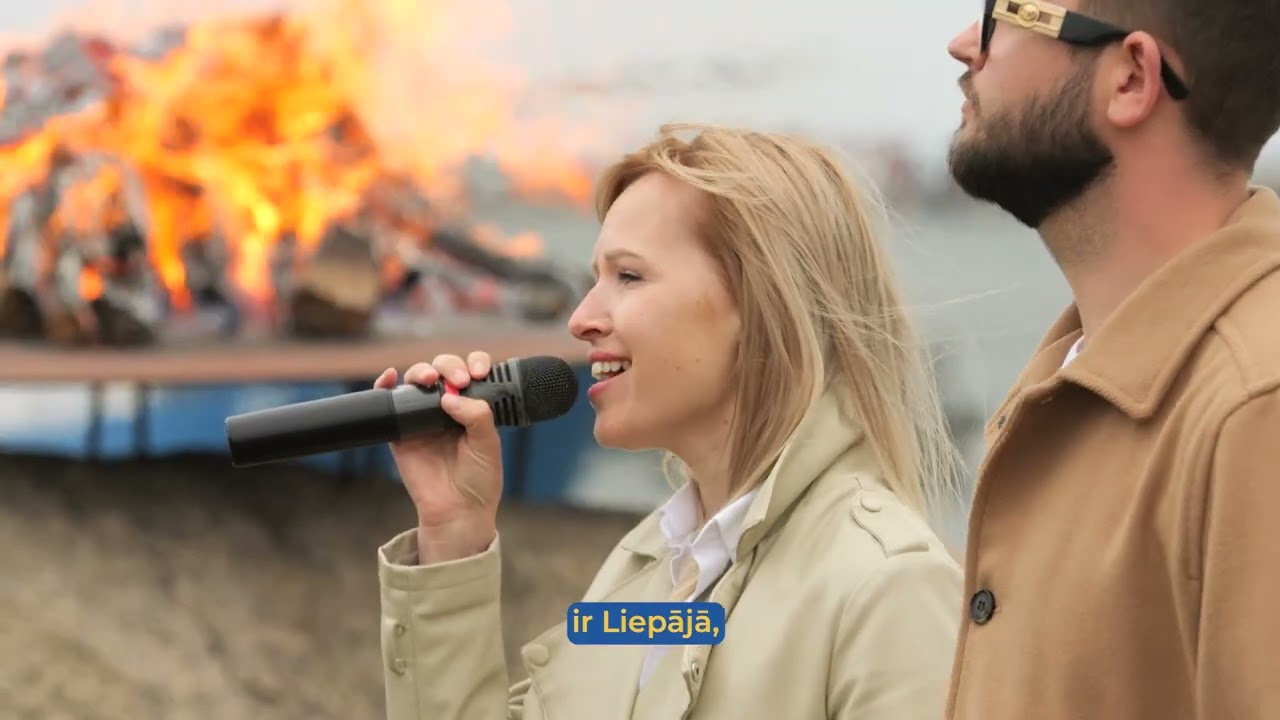 Ventspilī notika Latvijas Jaunatnes X olimpiādes lāpas iedegšana