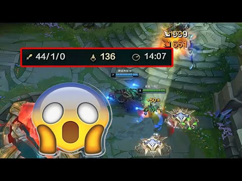 44 KILLS IN 14 MINUTES!!! •SMURFING• [Best Moments] - Best Draven World - Vincent´s Draven