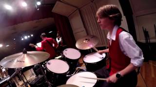 Drum Cam: Uptown Stomp by Hadley Junior High School 7th Grade Jazz Band