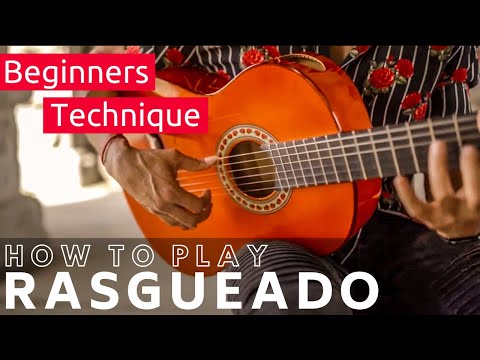 How to play RASGUEADO | Flamenco Guitar Lesson
