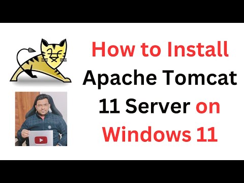 Install Tomcat Server on Windows 11 | How to Install Apache Tomcat 11 Server on Windows 11