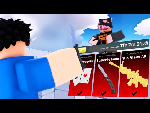 DAILY SKIN SHOP picks my LOADOUT In Roblox Rivals..